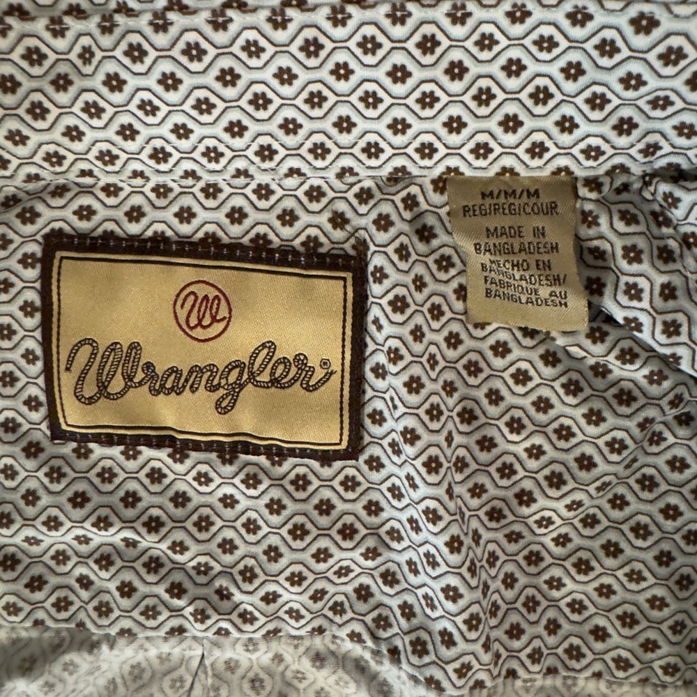 Boys Wrangler Button Down